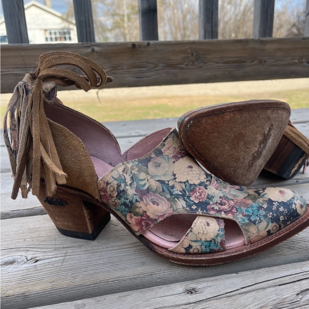 Miss Macie floral bootie